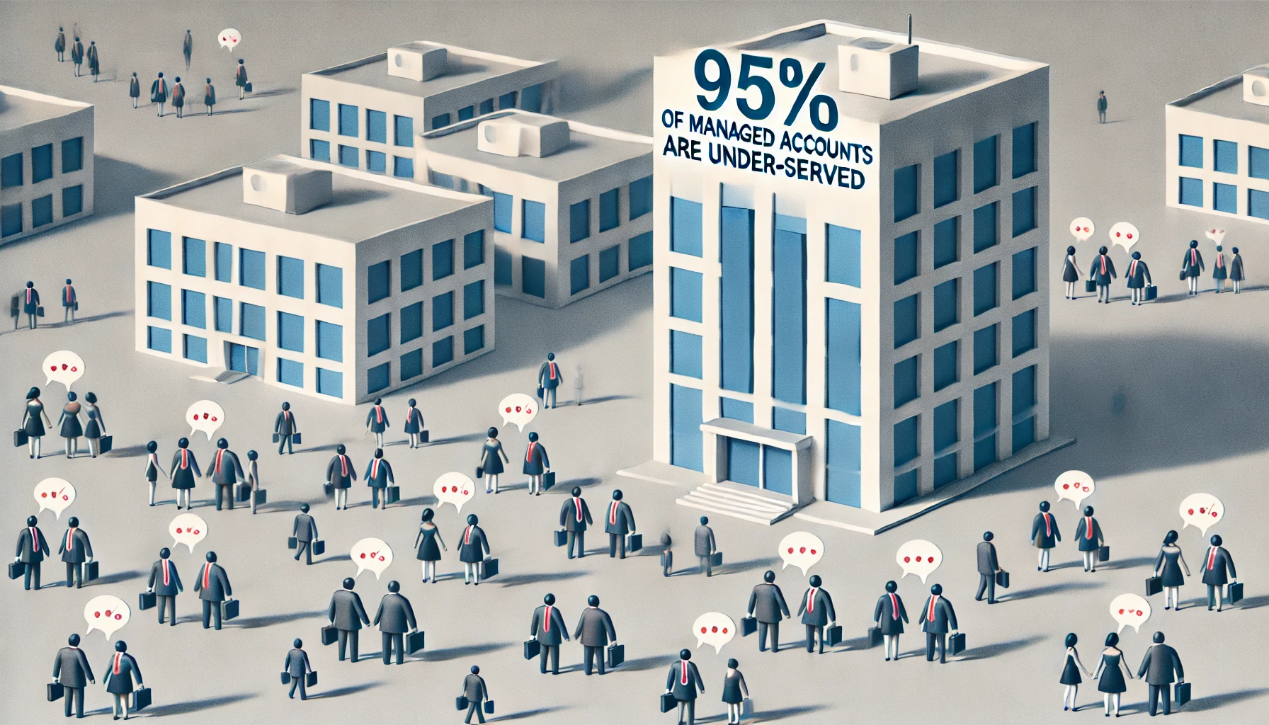 of managed accounts are under-served